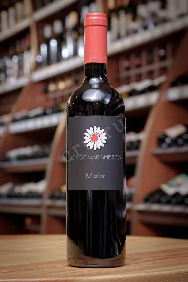 В магазине Крю Профи Ronco Margherita Merlot DOC 2023 0.75 л