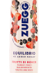 Этикетка Zuegg Equilibrio Frutti di bosco no added sugar 1 л