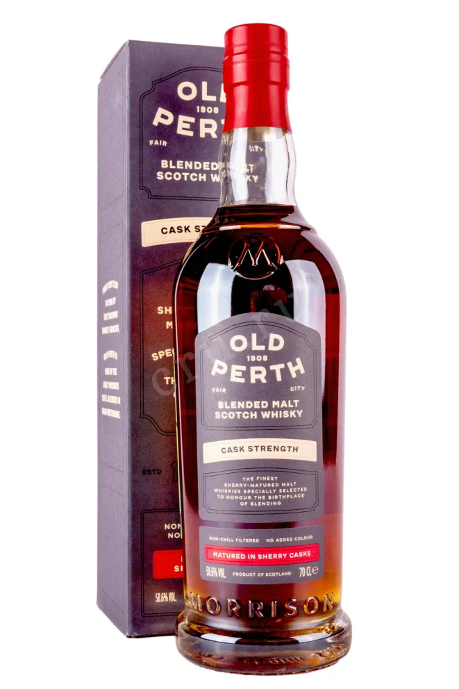 Виски Old Perth Strenght in gift box  0.7 л
