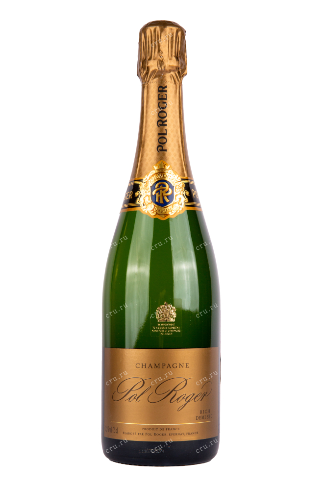 Шампанское Pol Roger Rich 0.75 л