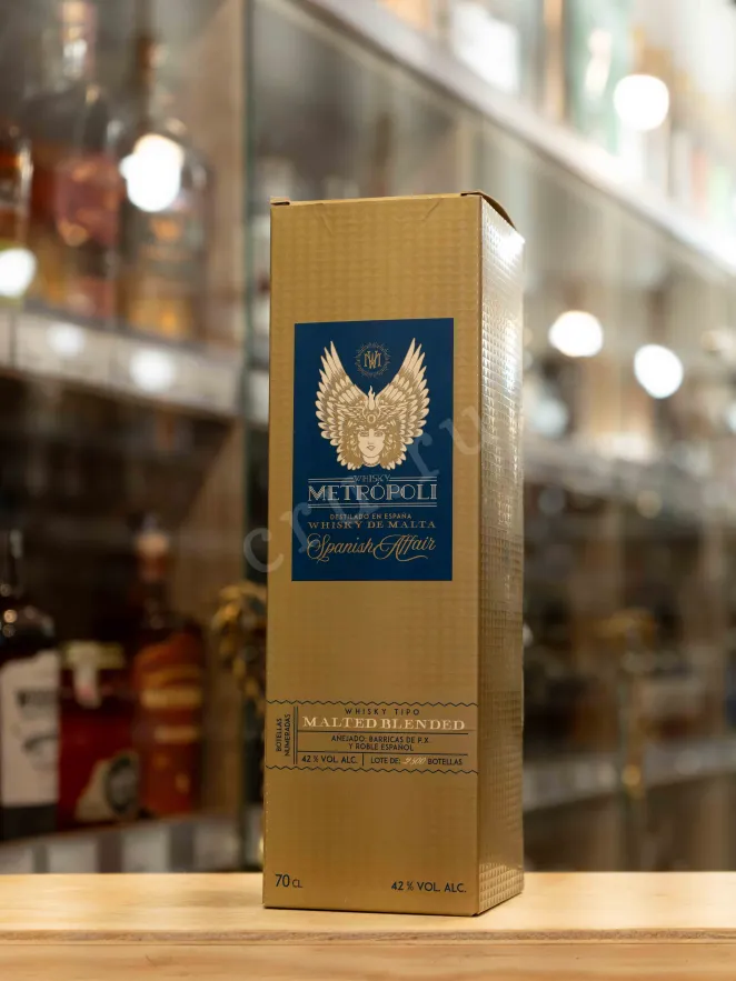 В магазине Крю Профи Metropoli Spanish Affair Pure Malt in gift box 0.7 л