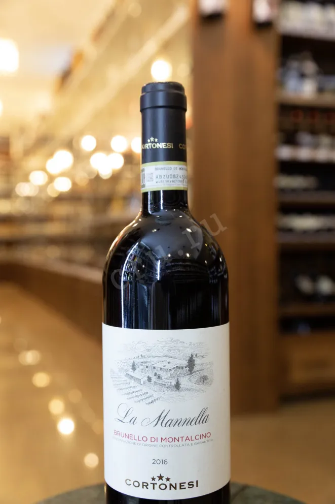 В магазине Крю Профи Cortonesi La Mannella Brunello di Montalcino 2016 0.75 л