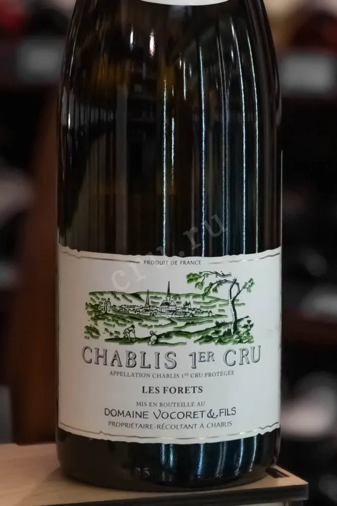 В магазине Крю Профи Domaine Vocoret et Fils Chablis Premier Cru Les Forets 2021 0.75 л