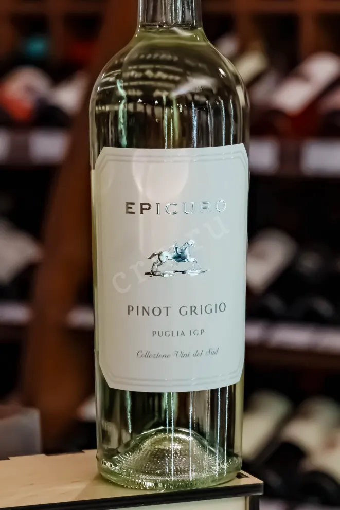 В магазине Крю Профи Epicuro Pinot Grigio Puglia IGP 2024 0.75 л