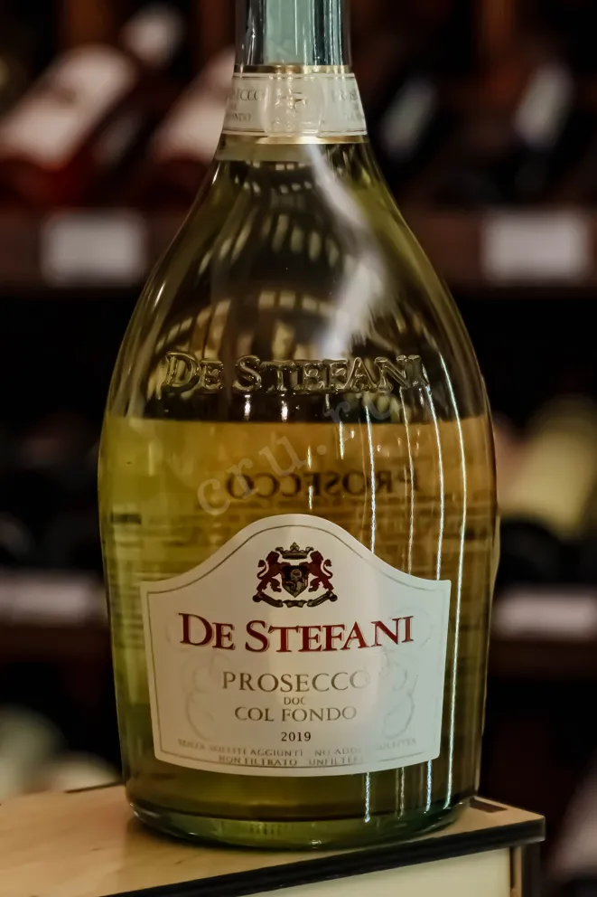 В магазине Крю Профи De Stefani Prosecco Col Fondo 2019 0.75 л