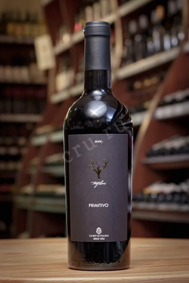 В магазине Крю Профи Sampietrana Tre Filari Primitivo 0.75 л