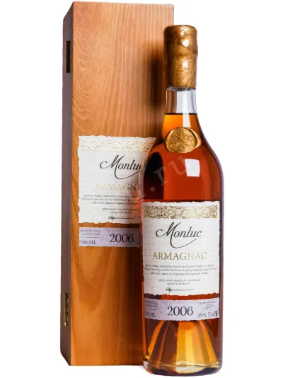 Арманьяк Monluc in Wooden Box 2006 0.7 л