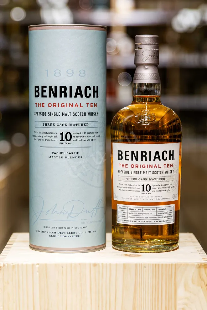 Виски Benriach The Original Ten in tube  0.7 л