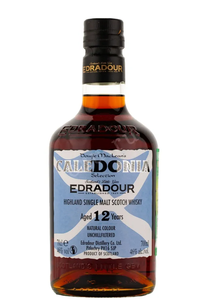 Виски Edradour Caledonia 12 years in a tube  0.7 л