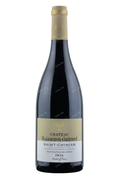 Вино Chateau Boissezon-Guiraud Saint-Chinian 2018 0.75 л
