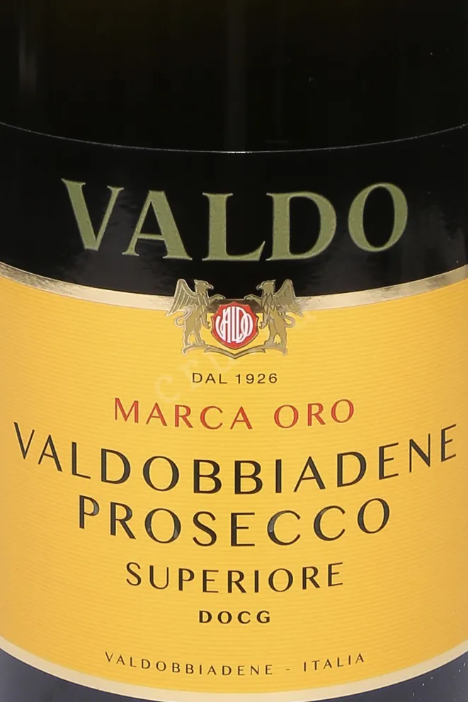 Этикетка Prosecco Valdo Marca Oro Valdobbiadene Superiore DOCG 2024 3 л