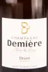 Шампанское Demiere Divin Blanc de Blancs Brut gift box  0.75 л