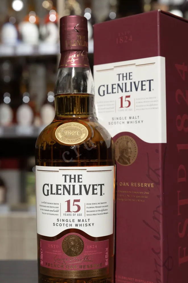 В магазине Крю Профи Glenlivet 15 years 0.7 л