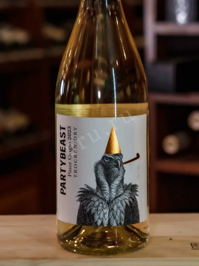 В магазине Крю Профи Partybeast Pinot Grigio Trocken 2023 0.75 л