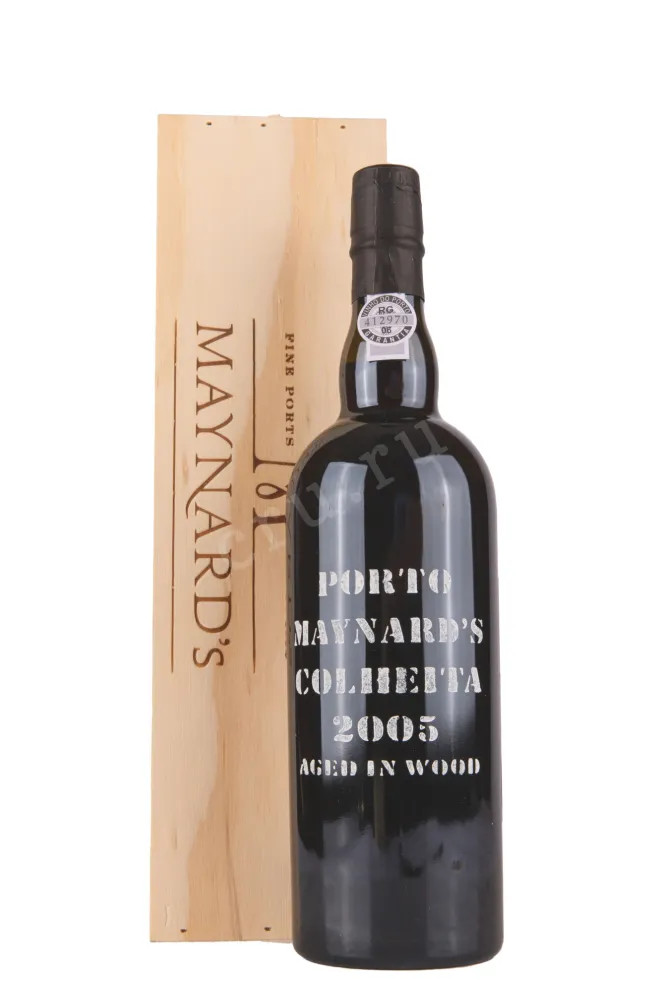 Портвейн Maynards Colheita Porto wooden box 2005 0.75 л