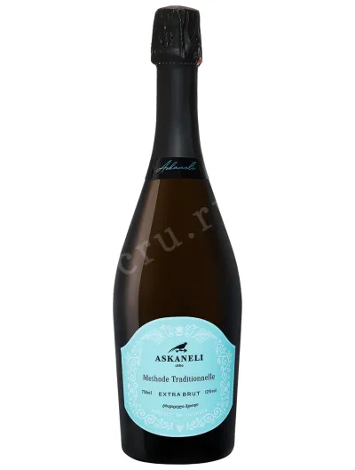 Игристое вино Askaneli White Extra Brut  0.75 л