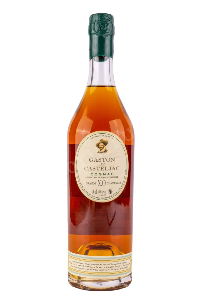 Бутылка Gaston de Casteljac XO in wood box 0.7 л