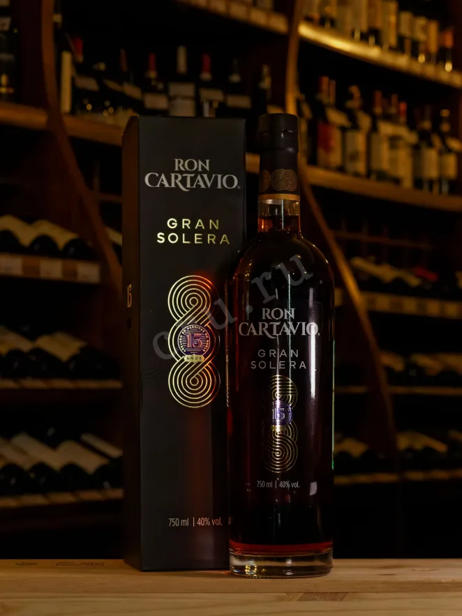 В магазине Крю Профи Cartavio Gran Solera 15 Years Old in gift box 0.75 л