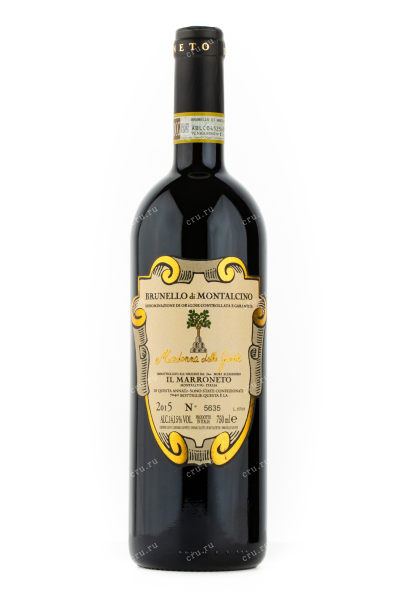 Вино Il Marroneto Madonna delle Grazie Brunello di Montalcino 2015 0.75 л