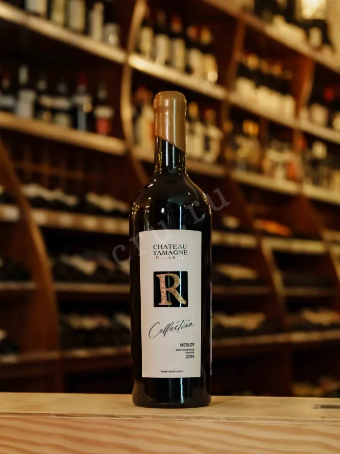 В магазине Крю Профи Chateau Tamagne Reserve Collection Merlot 2015 0.75 л