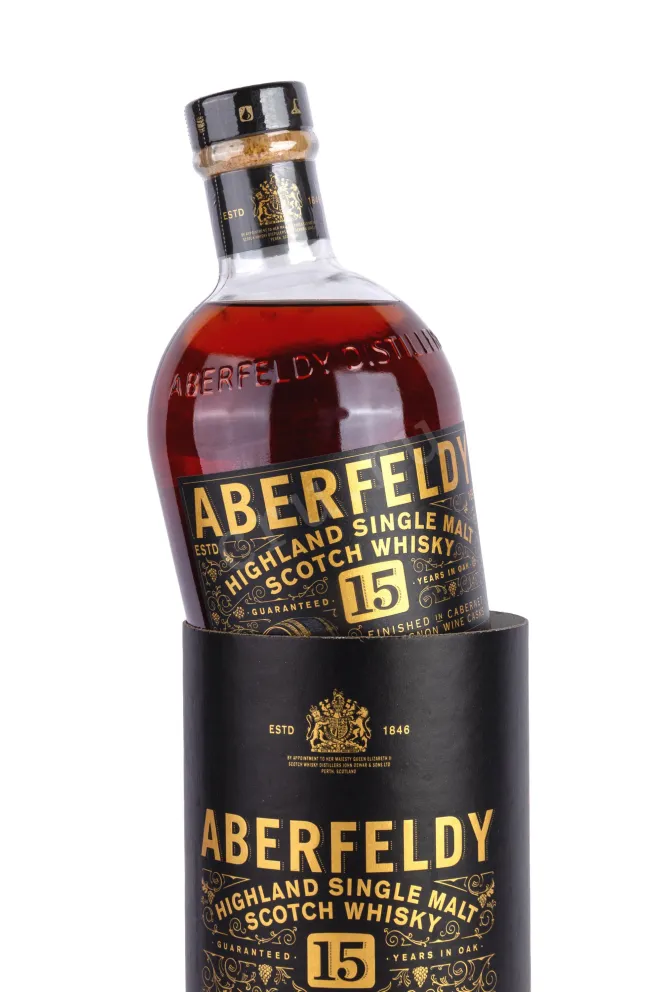 В тубе Aberfeldy 15 Years Old Limited Edition 0.7 л