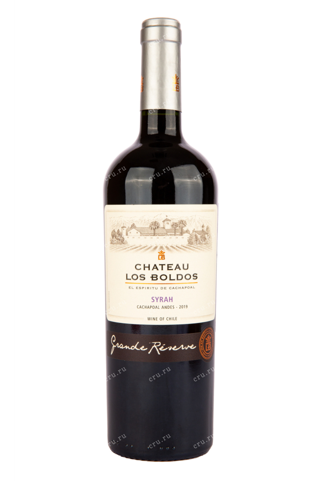 Вино Chateau Los Boldos Syrah 2019 0.75 л