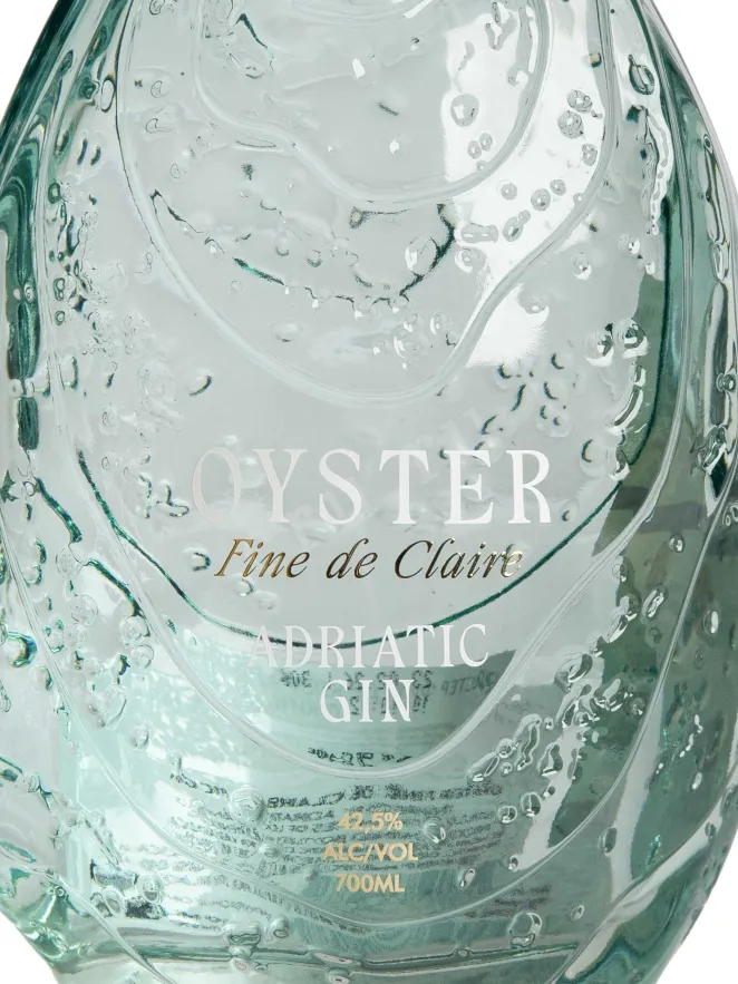 Этикетка Oyster Fine de Claire Adriatic 0.7 л