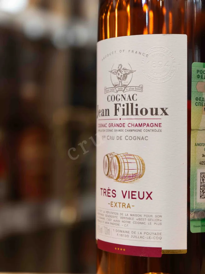 В магазине Крю Профи Jean Fillioux Tres Vieux XO 0.7 л