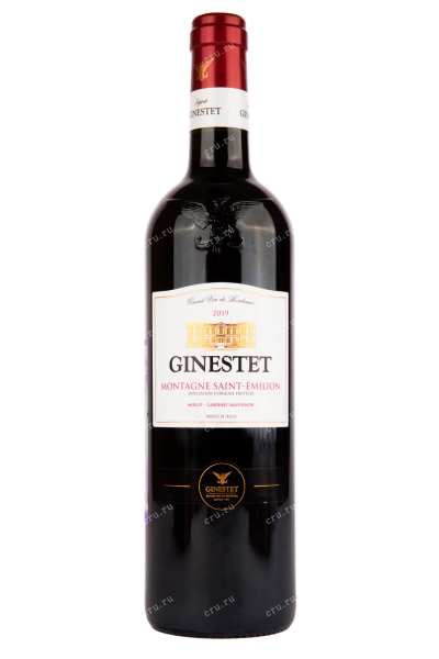 Вино Ginestet Montagne Saint-Emilion 2019 0.75 л