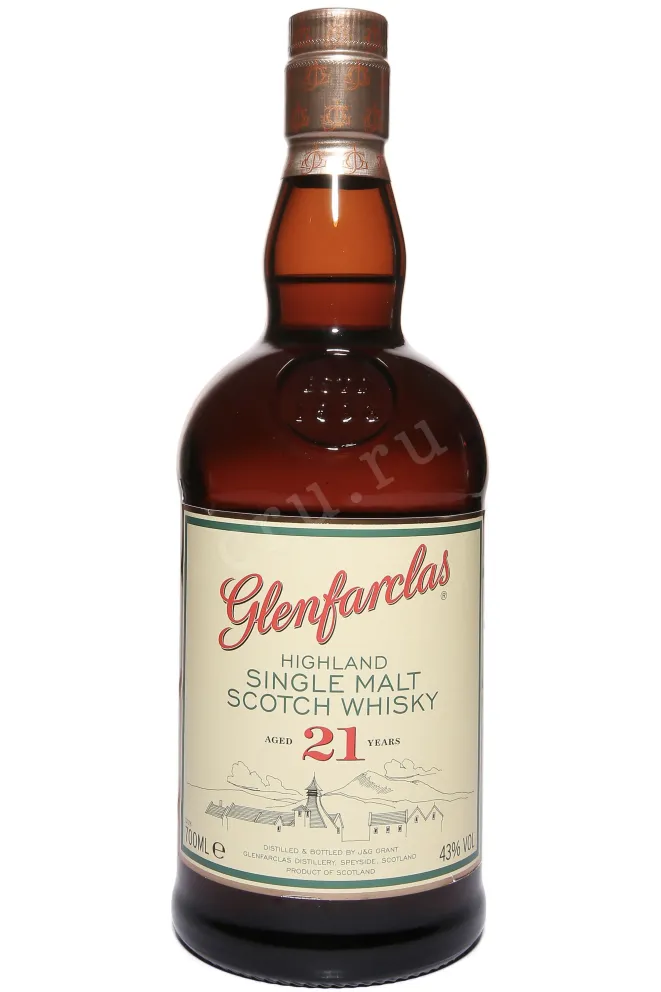 Бутылка Glenfarclas 21 years 0.7 л