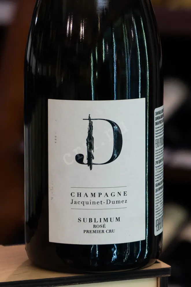 В магазине Крю Профи Jacquinet-Dumez Sublimum Premier Cru 2018 0.75 л