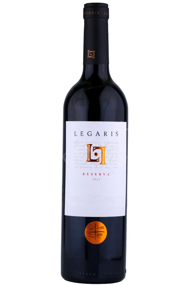 Вино Legaris Reserva Ribera del Duero DO 2017 0.75 л