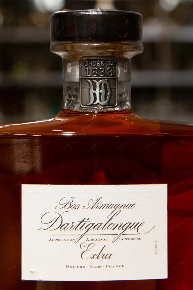 Этикетка Dartigalongue Extra 0.5 л
