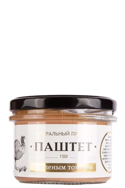 Паштет Деликатесофф из печени индейки с вяленым томатом
