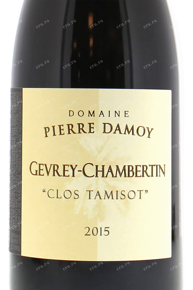 Этикетка Domaine Pierre Damoy Clos Tamisot Gevrey Chambertin AOC 2011 0.75 л