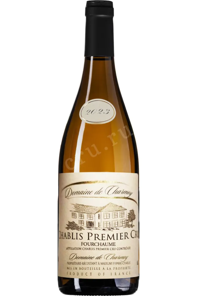 Вино Domaine De Charmoy Chablis 1er Cru Fourchaume 2023 0.75 л
