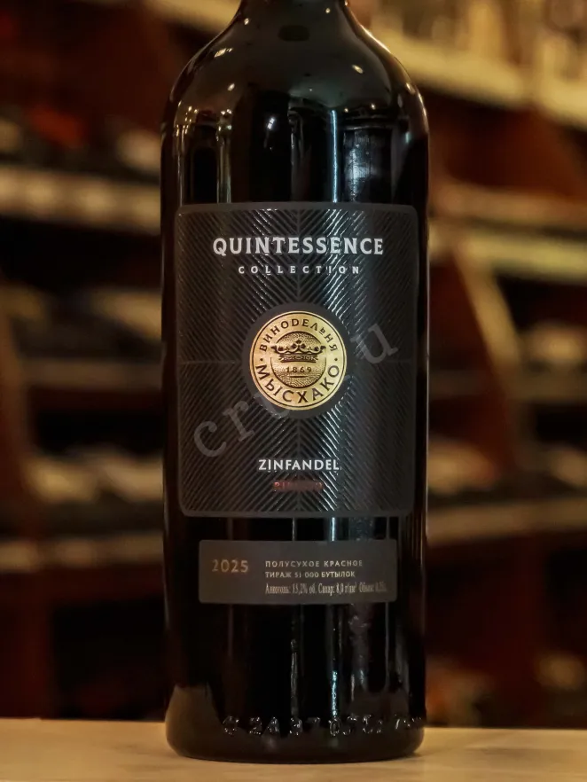 В магазине Крю Профи Myskhako Quintessence Zinfandel 2025 0.75 л