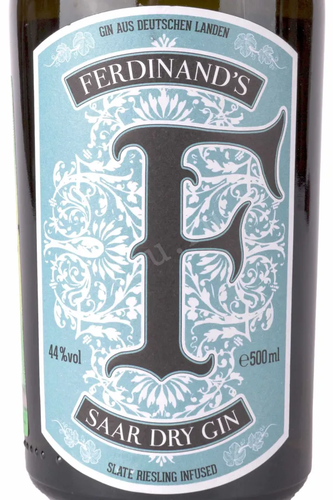 Этикетка Ferdinands Saar Dry 0.5 л