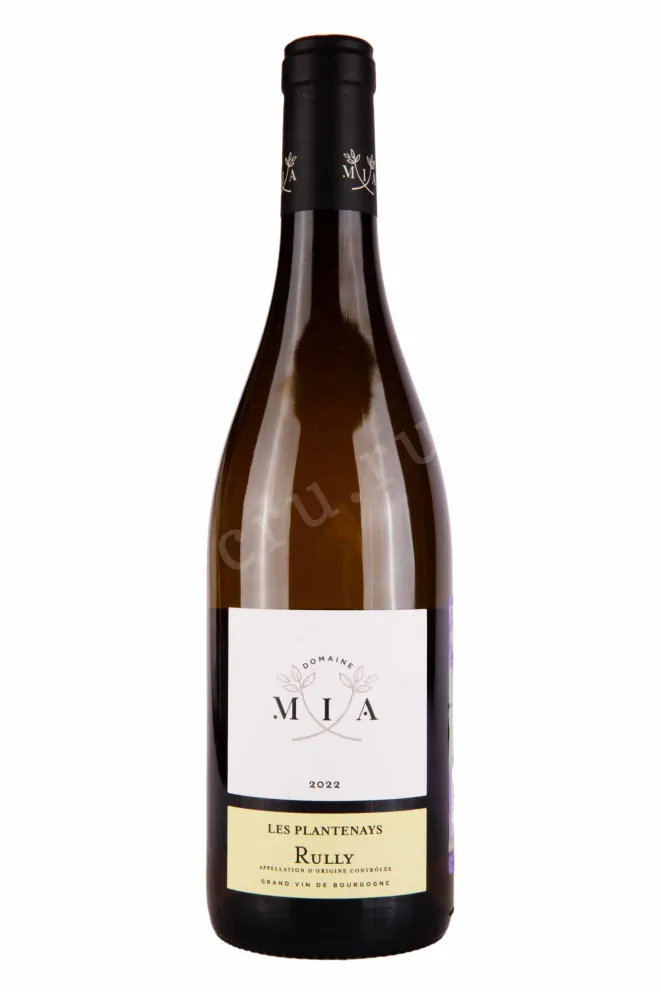 Вино Domaine MIA Rully Les Plantenays 2020 0.75 л