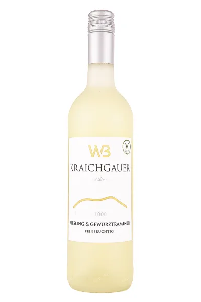 Вино Kraichgauer Winzer von Baden Riesling & Gewurztraminer 2021 0.75 л