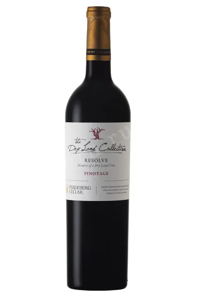 Вино Dry Land Collection Resolve Pinotage 2021 0.75 л