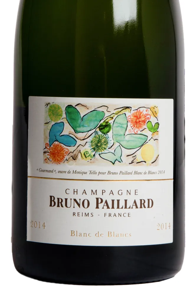 Этикетка Bruno Paillard Blanc de Blancs in gift box 2014 0.75 л
