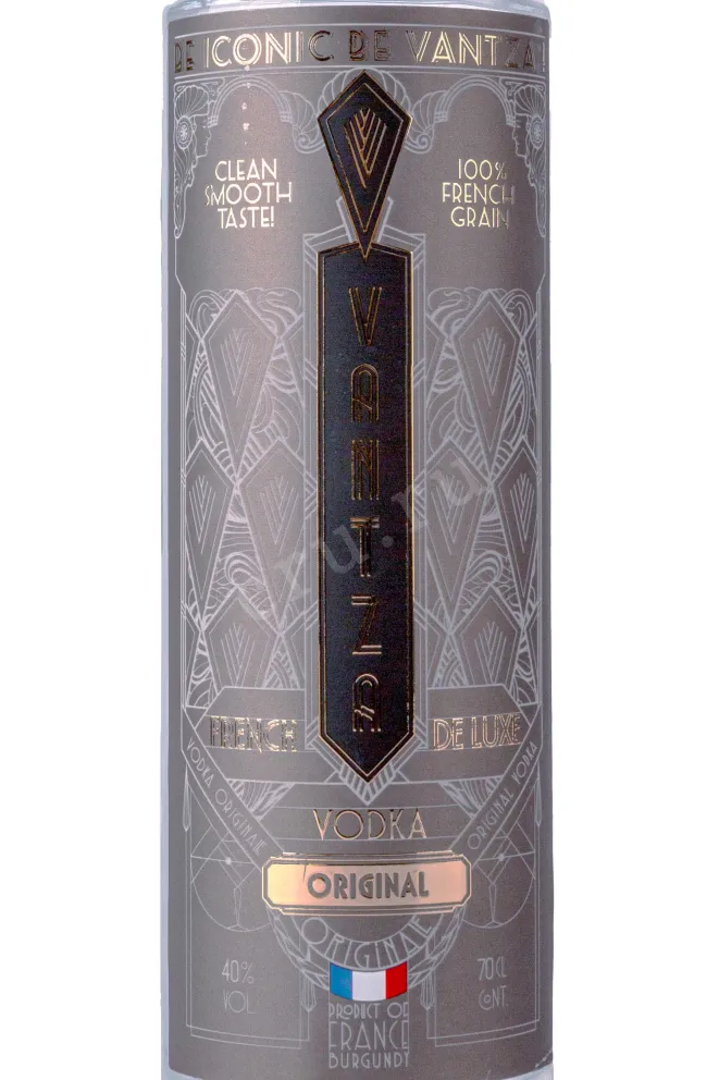 Этикетка Vantza Original 0.7 л