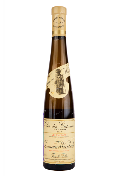 Вино Domaine Weinbach Pinot Gris Clos des Capucins 2020 0.375 л