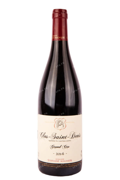 Вино Domaine Stephane Magnien Clos Saint-Denis Grand Cru 2014 0.75 л