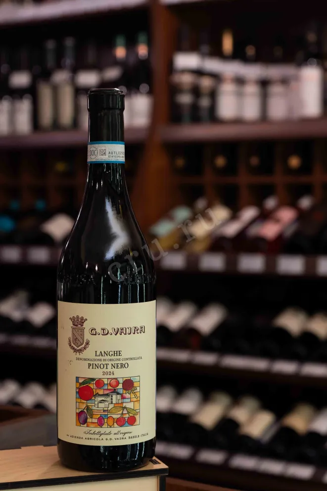 В магазине Крю Профи G.D. Vajra Langhe DOC Rosso Pinot Nero 2024 0.75 л