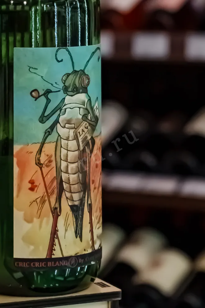 В магазине Крю Профи Clos Lentiscus Cric Cric Blanc 2018 1 л