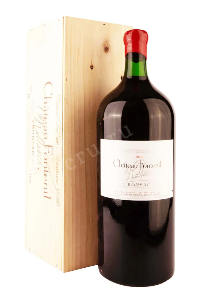 Вино Chateau Fontenil Rolland Collection in gift box 1986 6 л
