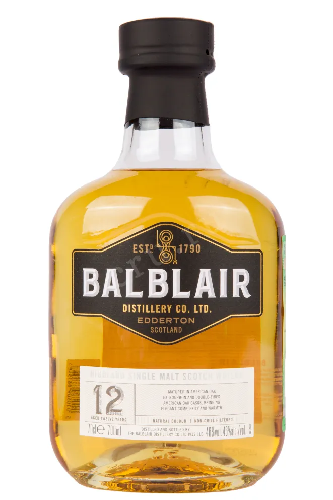 Виски Balblair 12 Years Old in gift box  0.7 л