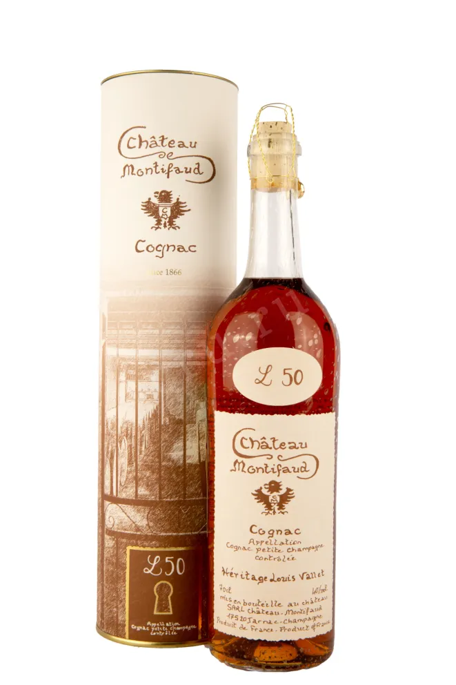 Коньяк Chateau de Montifaud Heritage Louis Vallet 50 Years AOC in tube  0.7 л